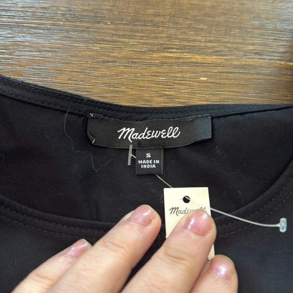 Madewell Relaxed Scoopneck Short-Sleeve Top Size S - Picture 7 of 12